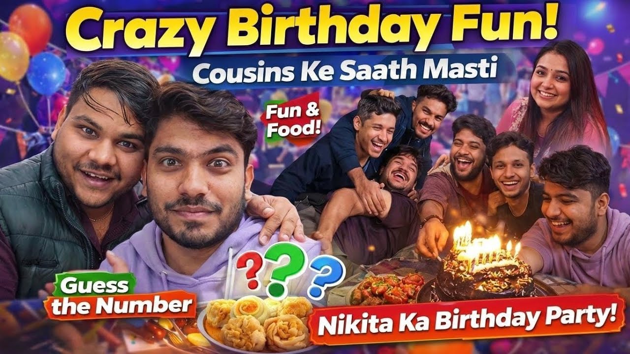 Normal Day Turned CRAZY Night! 😱 | Guess Game + Chinese Food + Birthday Party 🥳 