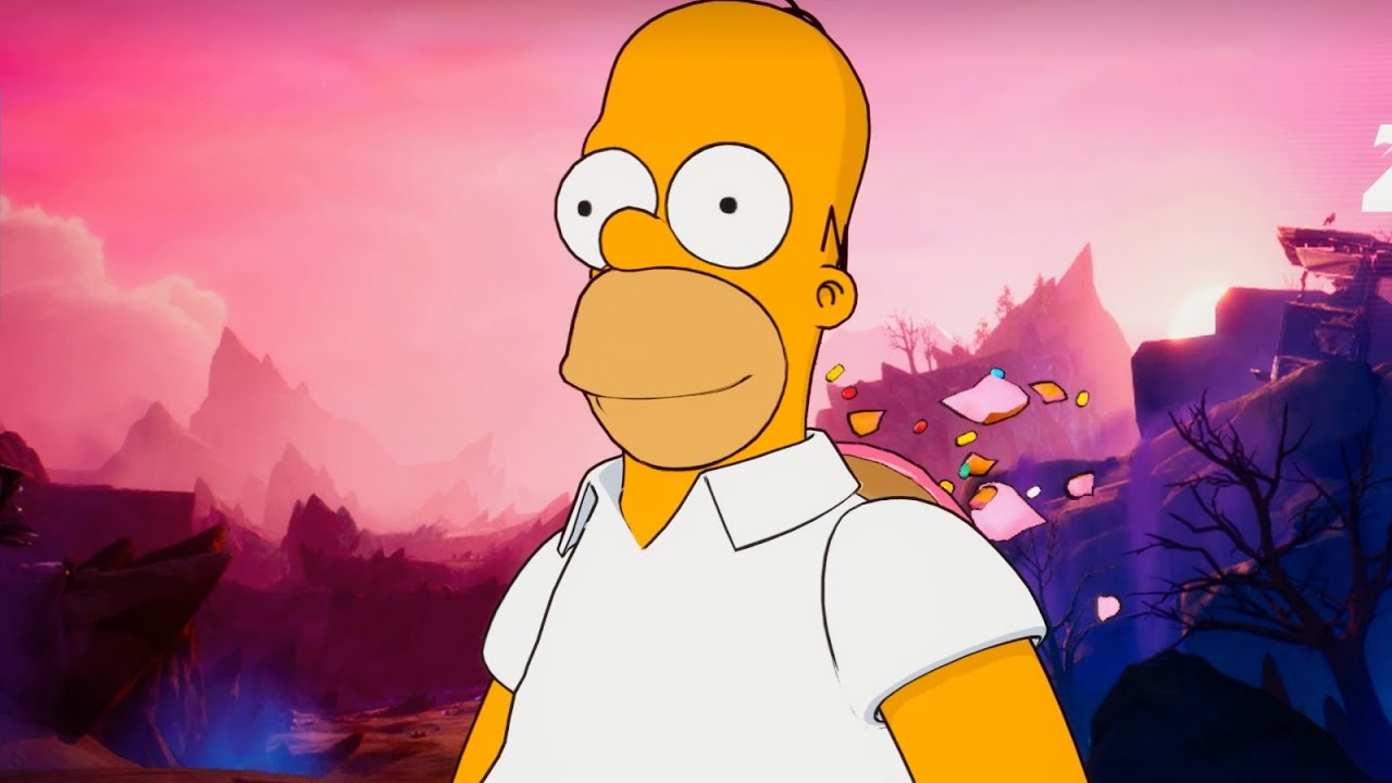 FORTNITE Chapter 6 The Simpsons Zero Build Full Gameplay (HOMER SIMPSON) | PS5Pro 4K 60p