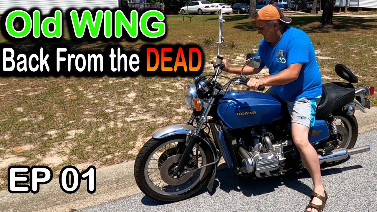 Bringing an OLD HONDA GOLDWING back to Life -1976  EP01