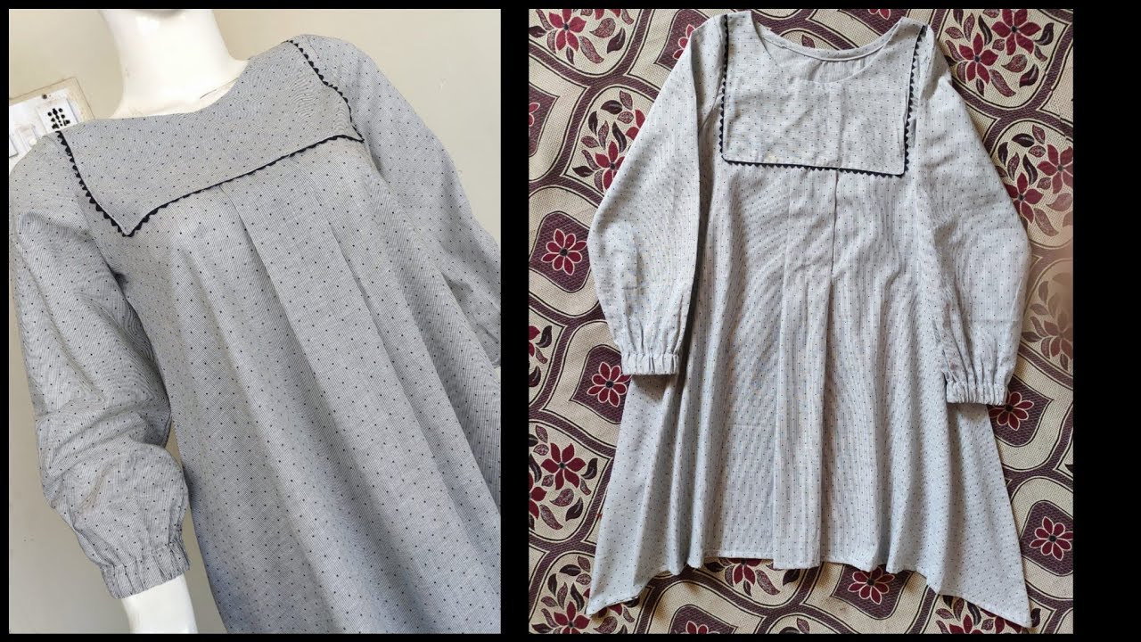 stylish Top Design Cutting and Stitching