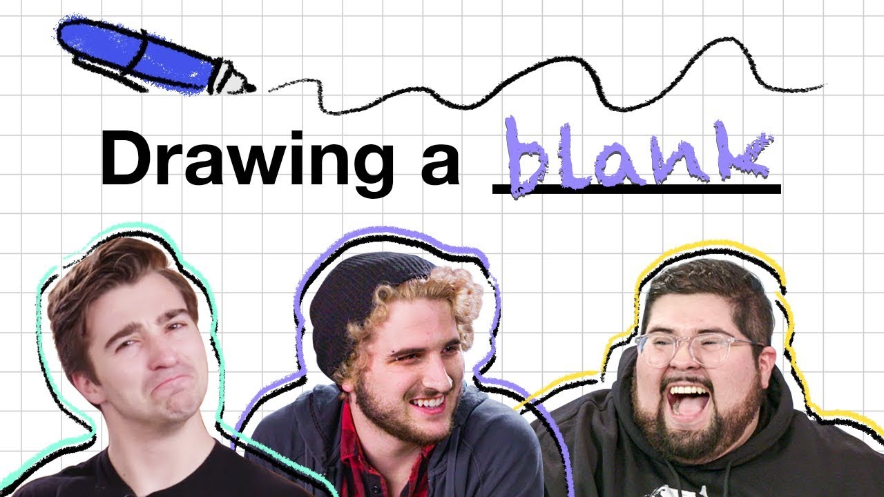 Drawing a BLANK with Eric, Brandon, & Tom!