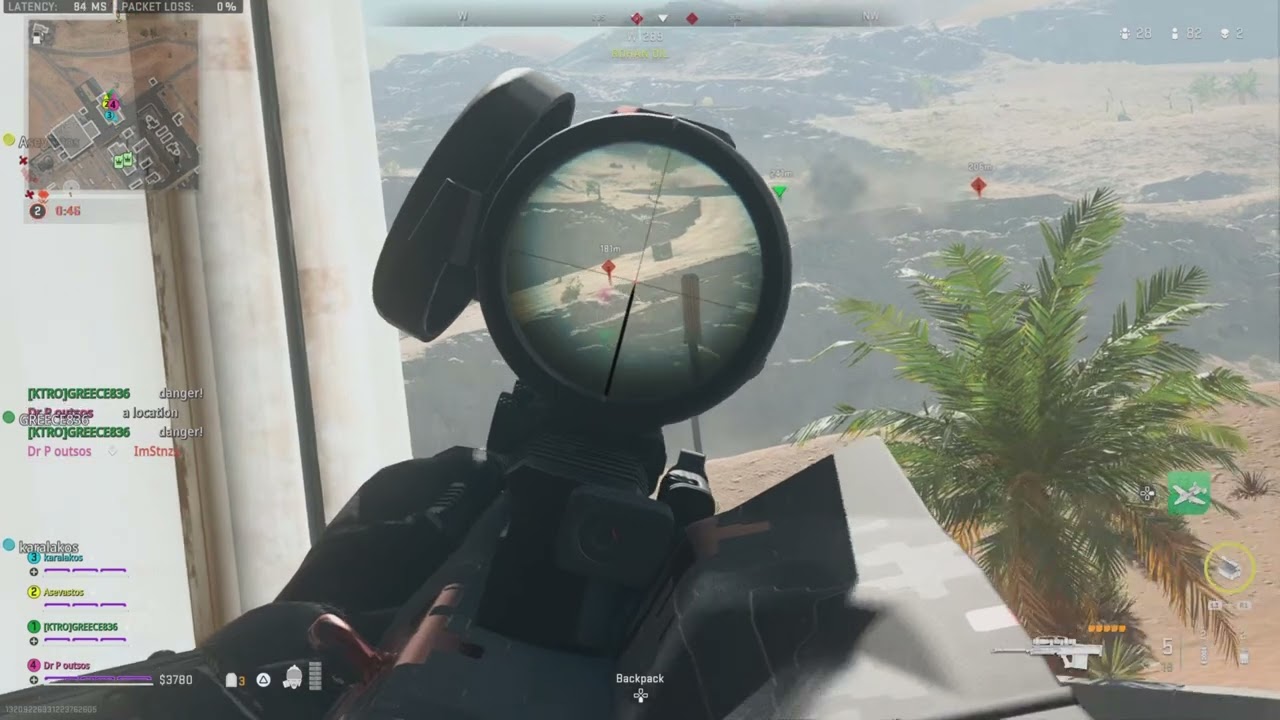 Warzone 2 al mazrah Call of duty 2 PS5 Greek win beautiful game play