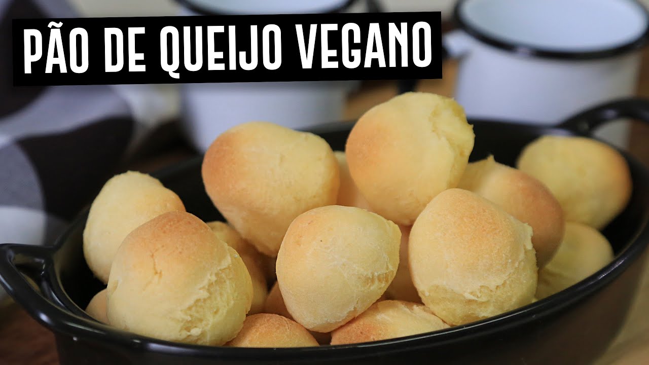PÃO DE QUEIJO VEGANO SUPER FÁCIL E BARATO | CROCANTE POR FORA, MACIO POR DENTRO | TNM Vegg