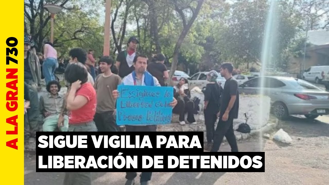 Marcha “Gen Z”: sigue la vigilia para exigir la liberación de los detenidos