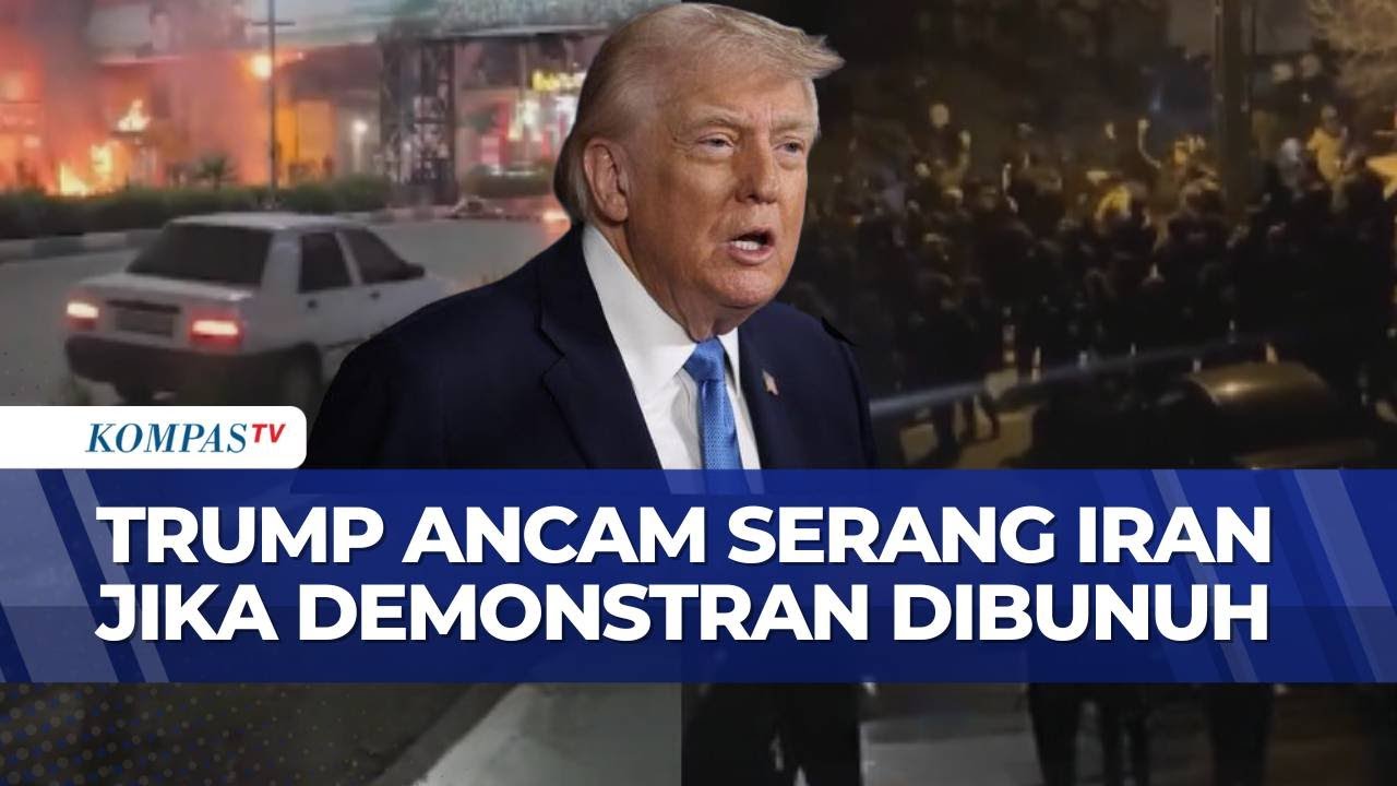Donald Trump Ancam Serang Iran Jika Lukai atau Bunuh Demonstran | BERUT