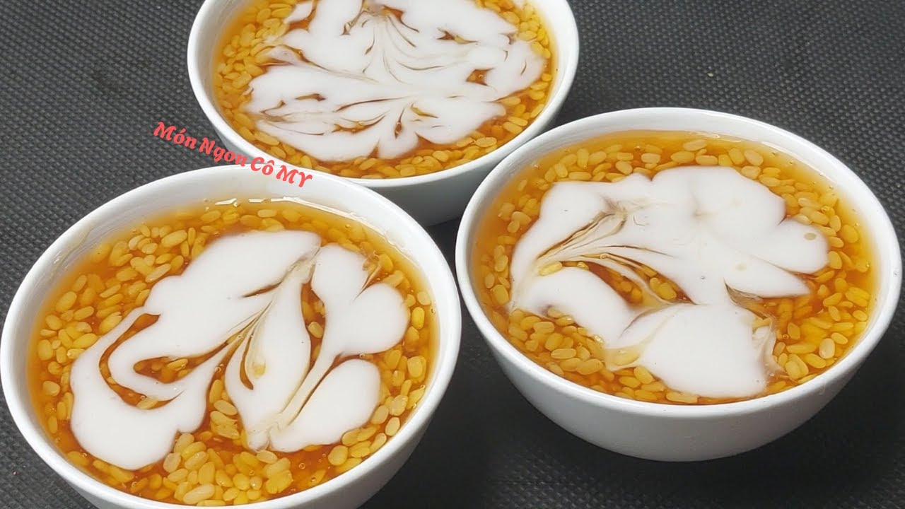 CH&Egrave; ĐẬU XANH NƯỚC CỐT DỪA nấu c&aacute;ch n&agrave;y thơm ngon đơn giản