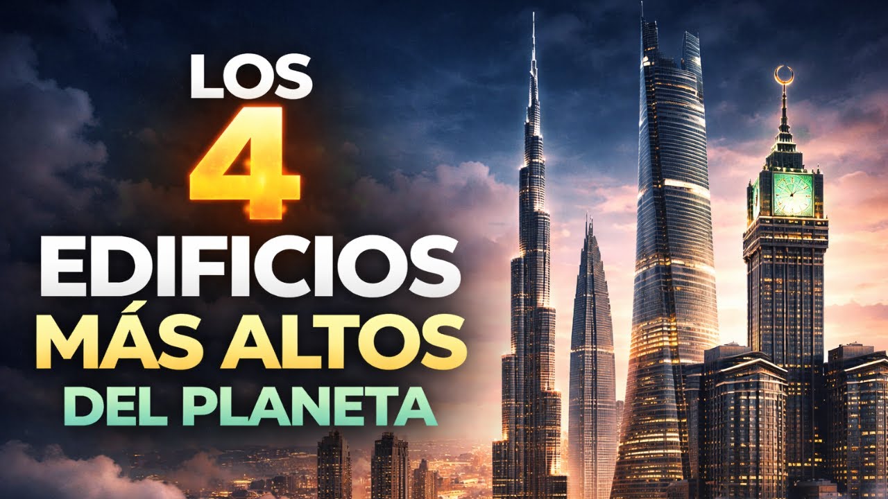 Los 4 edificios más altos del planeta y la historia detrás de ellos