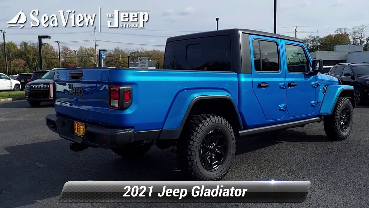 New 2021 Jeep Gladiator Willys, Ocean Township, NJ J210220