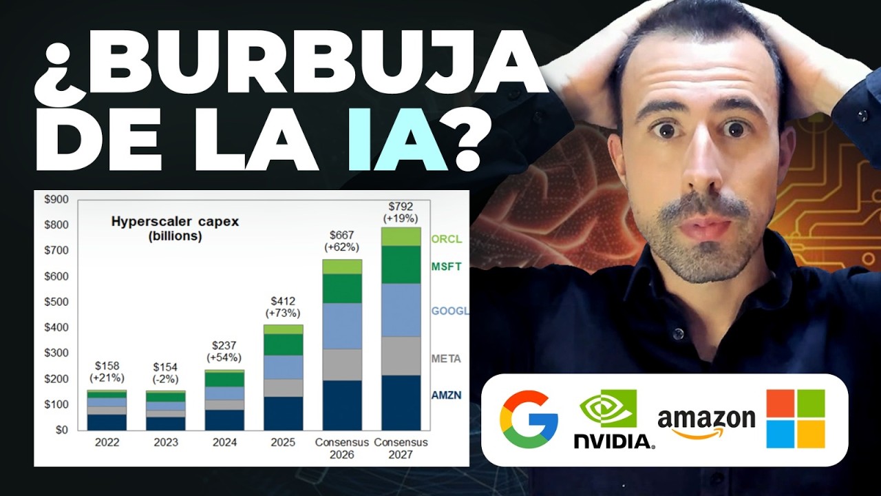 🚨 $800.000 MILLONES en IA: ¿BURBUJA en las GRANDES TECNOLÓGICAS? | Repaso Mercado