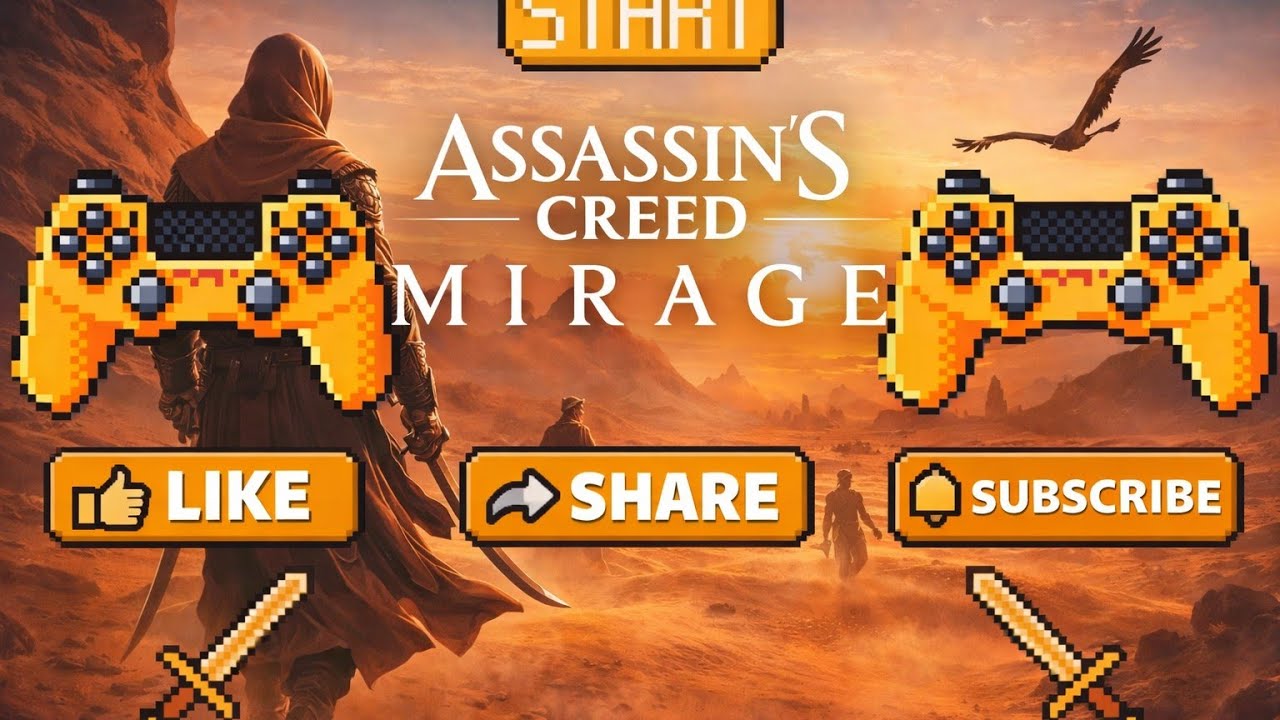Assassin's Creed Mirage Can I Finish Assassin’s Creed Without Dying? 😱💀 part( 6 )