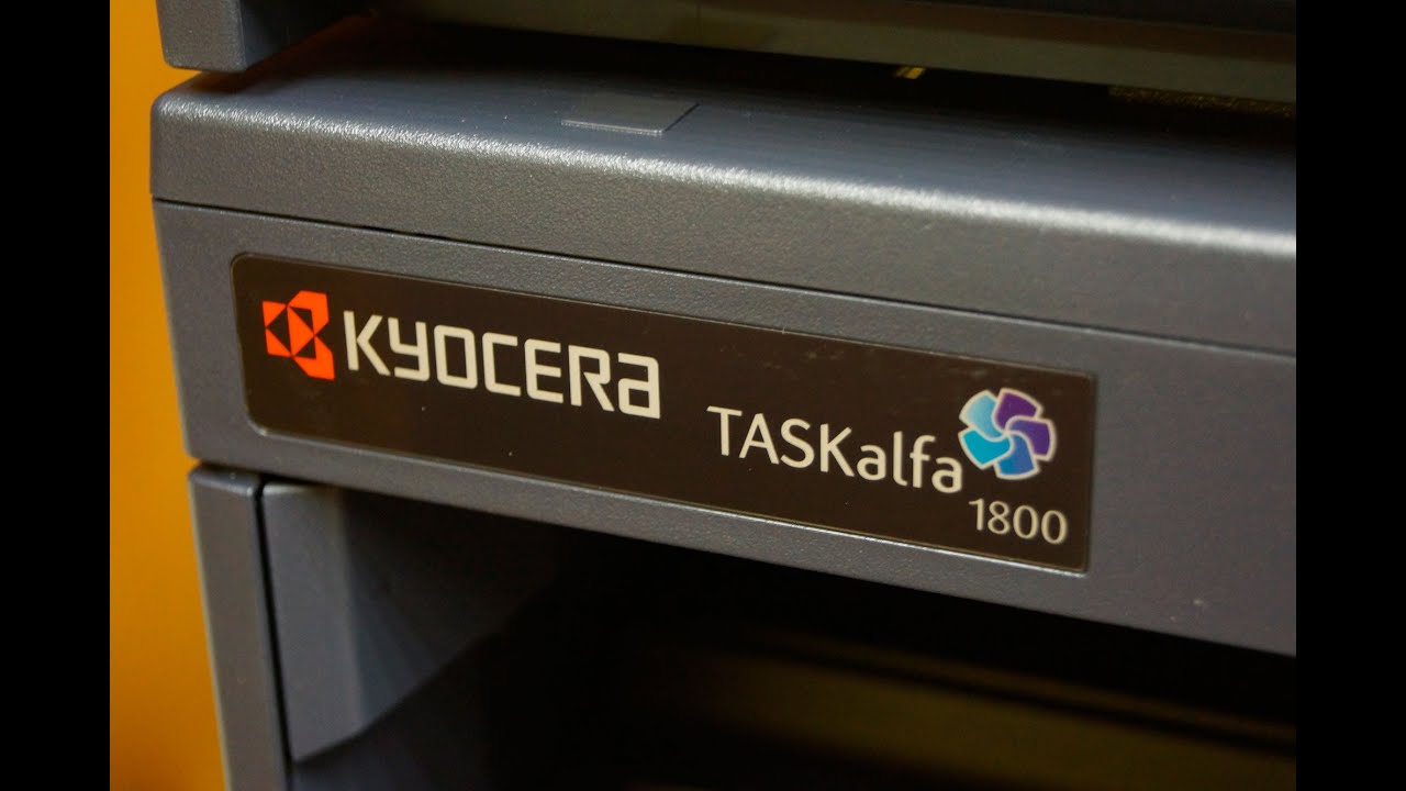 Kyocera taskalfa 1800.ОБЗОР МФУ. Первое вскрытие!