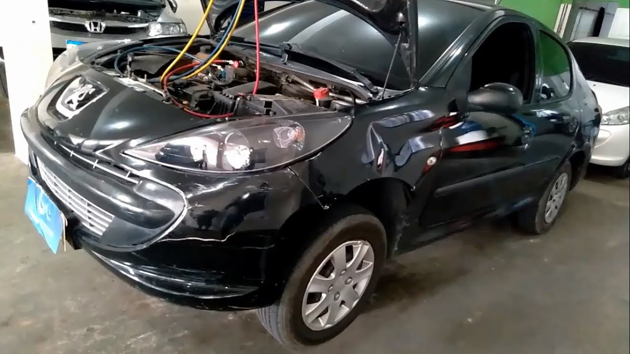 Diagnóstico de falha no ar condicionado do Peugeot 207 1.4 8v Flex 2011