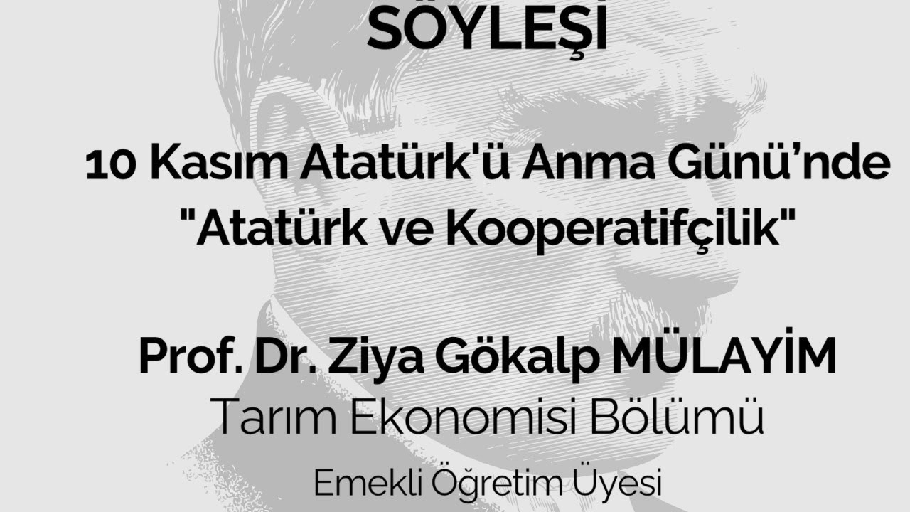 Atatürk ve Kooperatifçilik