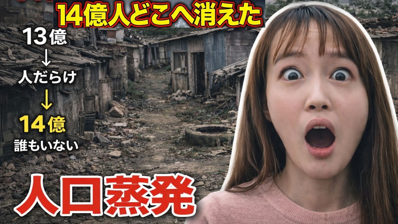 【衝撃】中国経済の異変…13億の頃は人だらけ、14億の今は“誰もいない” 村も街も消えた現実