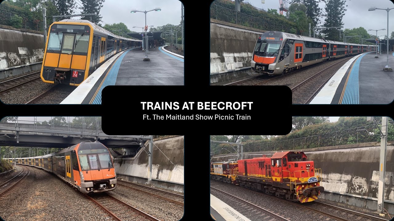 Trainspotting at Beecroft