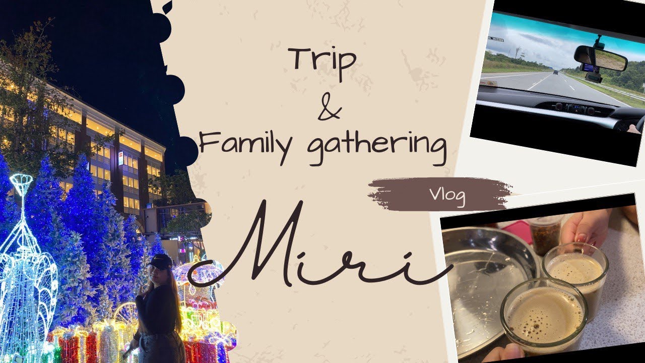 Trip & Family Gathering | Miri Series vlog