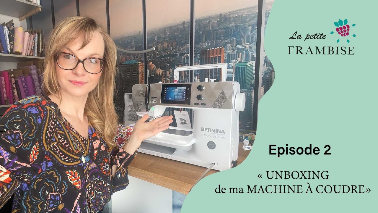 UNBOXING BERNINA 590 CRISTAL EDITION