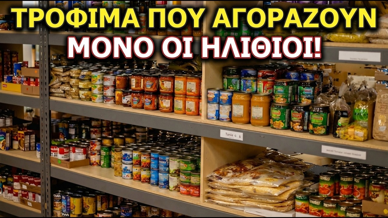 12 Τρόφιμα Που Αγοράζουν Μόνο ΗΛΙΘΙΟΙ Άνθρωποι!