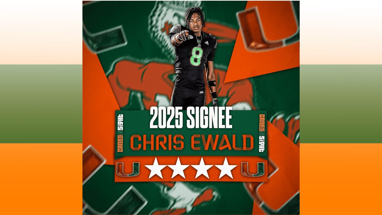RECRUIT PROFILE: Canes are getting LENGTH & PRODUCTIVITY in CB Chris Ewald