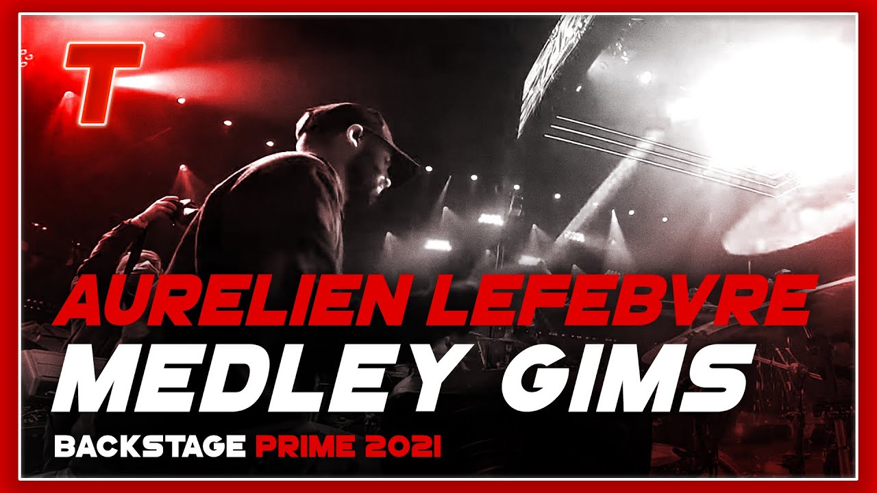 Répétitions avec  Aurélien Lefebvre (Batteur Gims) du Medley (2021)