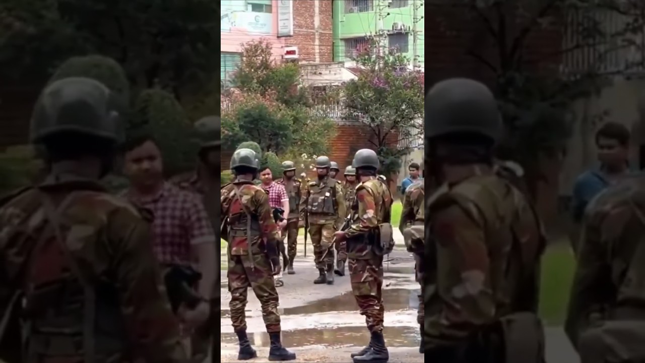 Dhaka in Safe Hands: Is a Coup Underway in Bangladesh? Military Patrols Reported in Dhaka