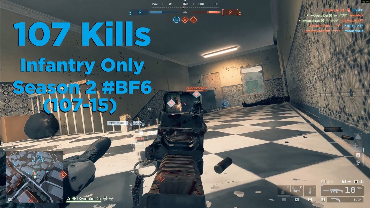 107 Kill Game, Abusing SMG's in Season 2 Battlefield 6
