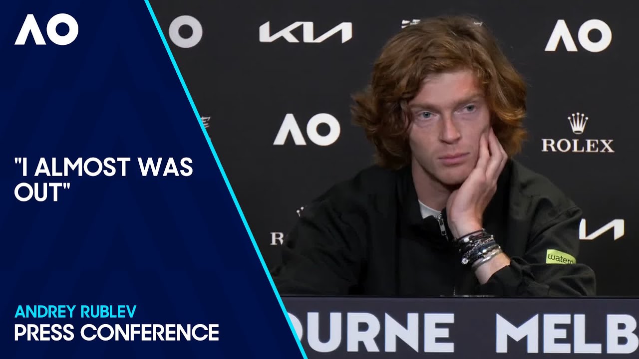 Andrey Rublev Press Conference | Australian Open 2024 First Round
