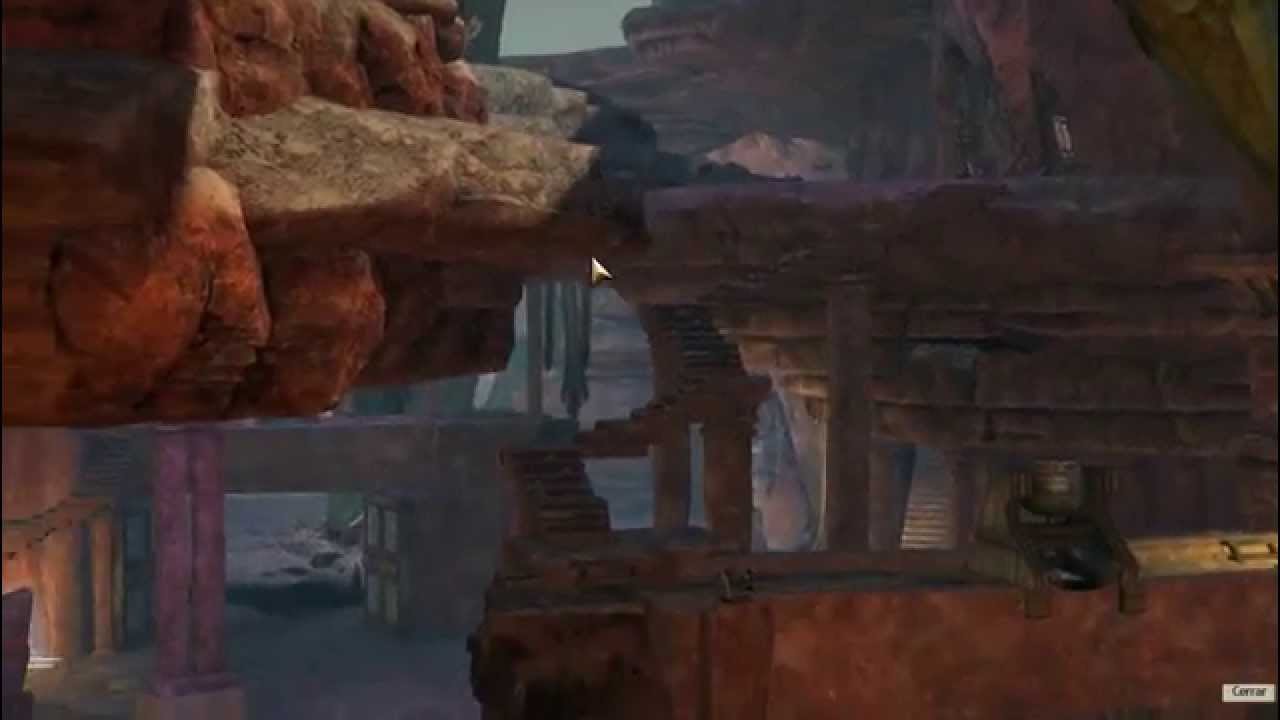 Guild Wars 2 Point of view The Silverwastes Indigo cave