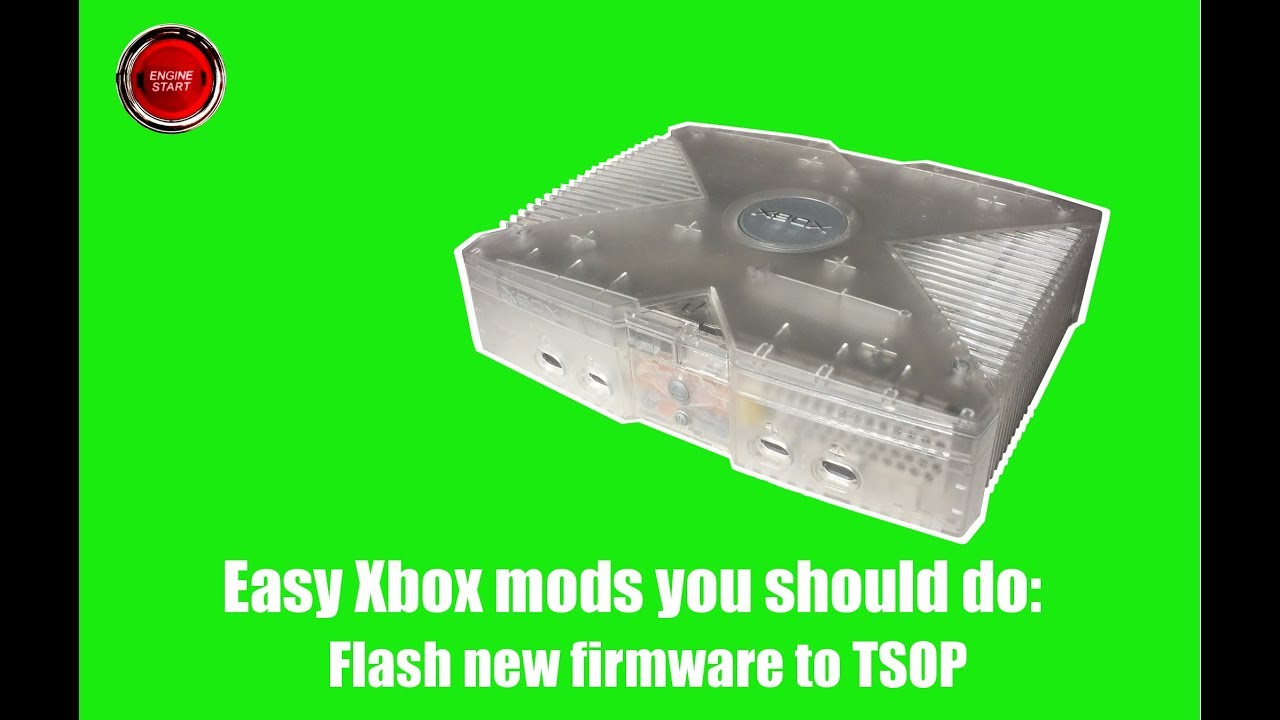 #2 Easy Xbox mods 2/3, TSOP flashing
