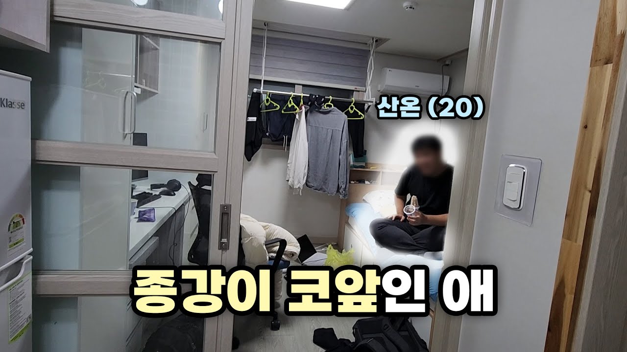 대학 생활에 고된 산온을 놀아주러 가봤습니다..