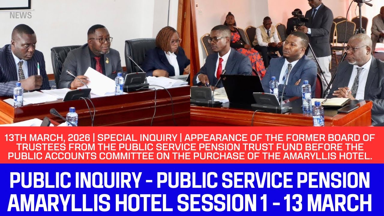PARLIAMENT OF MALAWI - PAC YAKHAULITSA MAFUNSO THE PUBLIC SERVICE PENSION TRUST| AMARYLLIS INQUIRY