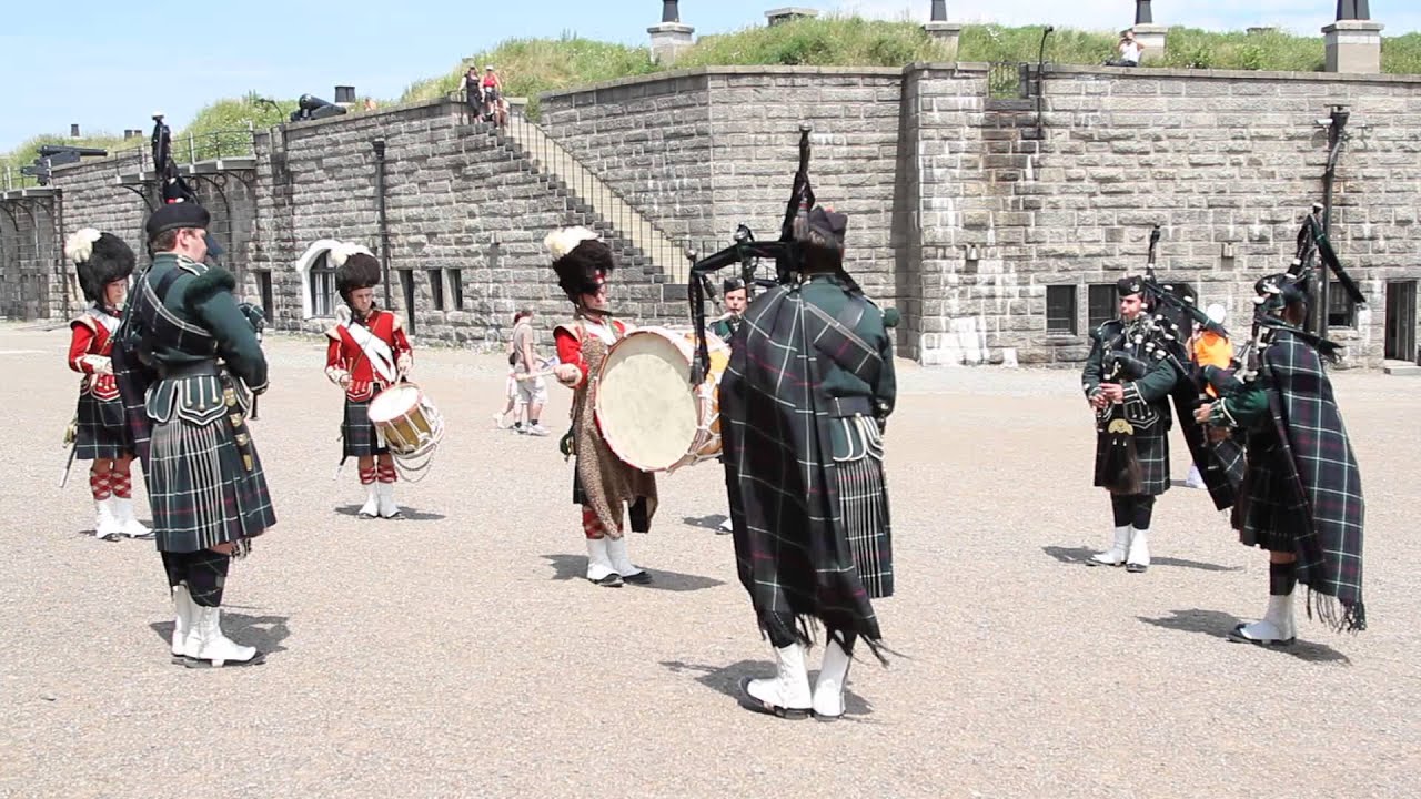 Bagpipes at the Citadel, Halifax, NS 7/16/2013
