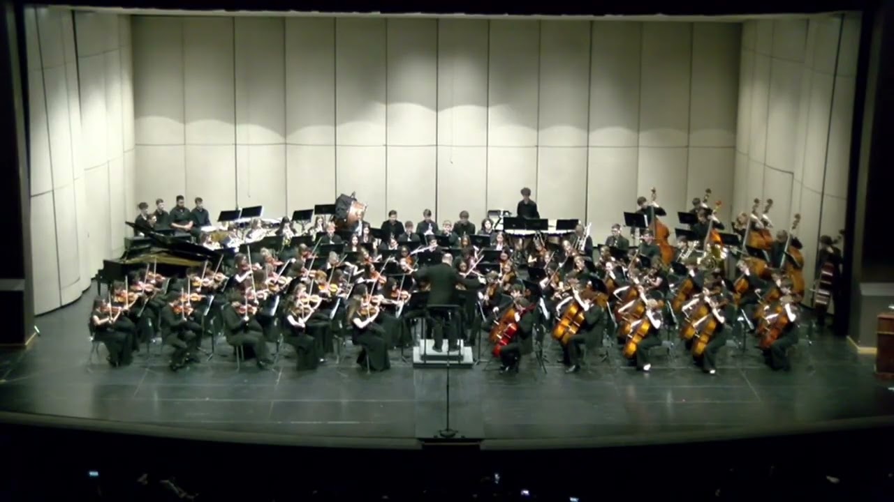 Shostakovich: The Fire of Eternal Glory (Novorossiysk Chimes) - Avon High School Symphony Orchestra