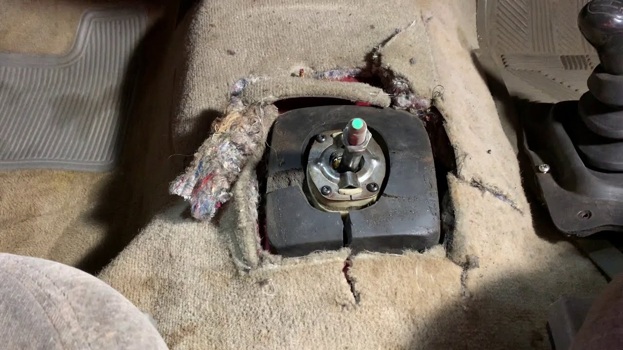 Quick Tip -- Remove Floor Shifter in Gen 2 Sonoma/S10 -- Manual Transmission 5 Speed