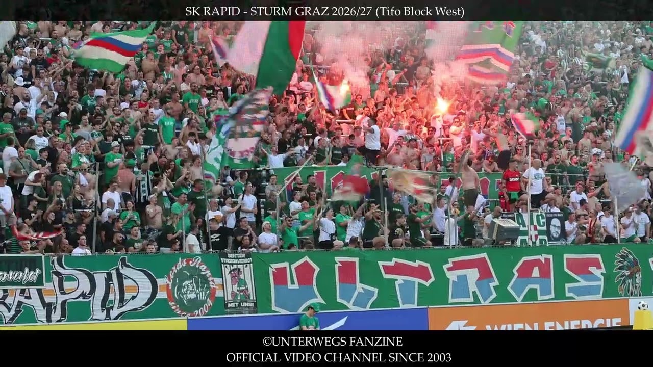 SK Rapid - Sturm Graz (Tifo Block West) 2026/27