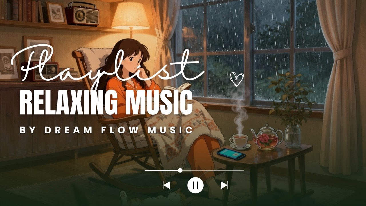 Raining Sound and Piano |Dream Flow Music