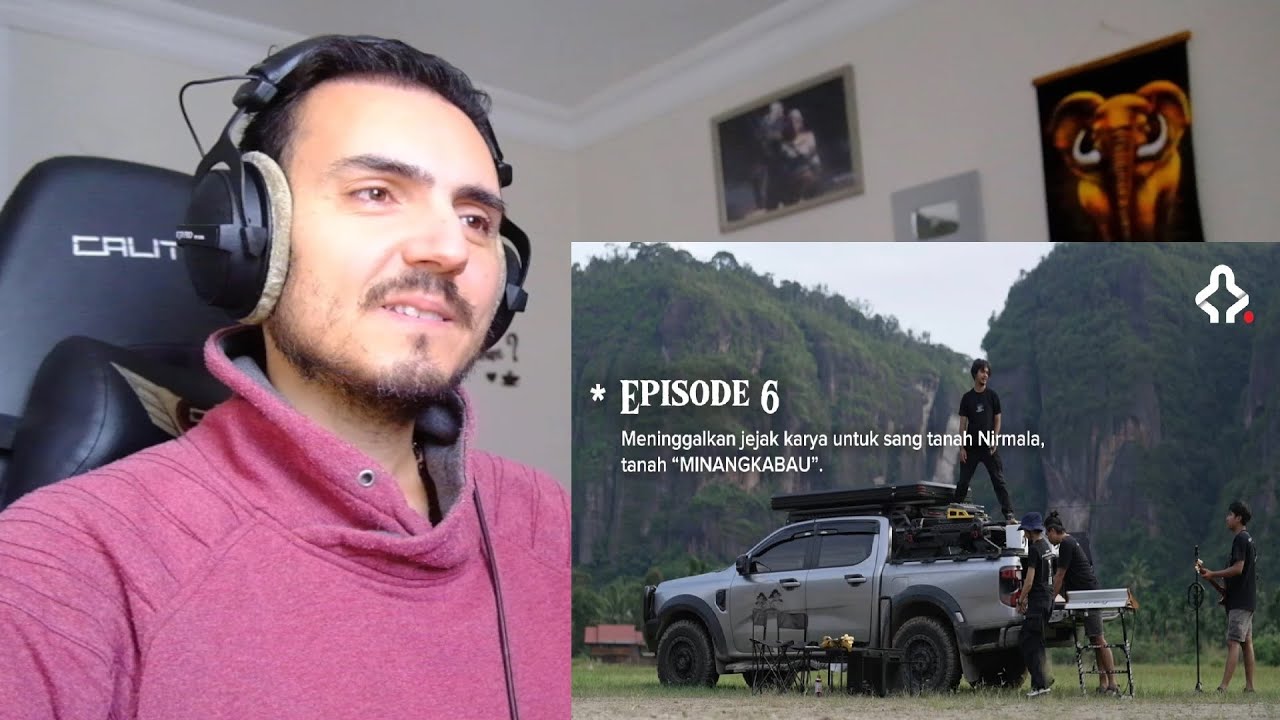 Ekspedisi Wonderland Indonesia (Eps. 6) Meninggalkan jejak karya untuk tanah Minangkabau Reaction