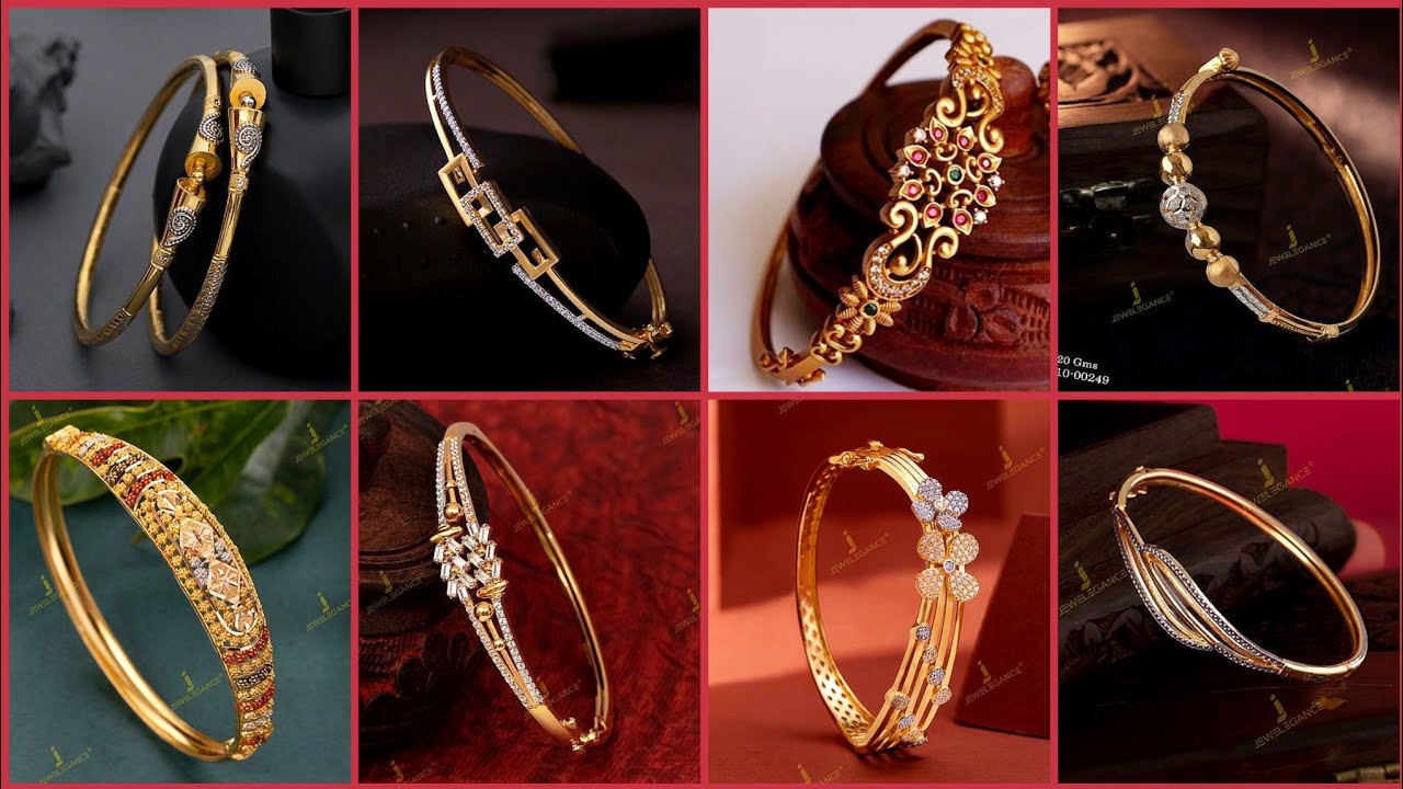 Luxurious lightweight under 10 grams gold diamond bracelet designs wedding gift gold bracelet