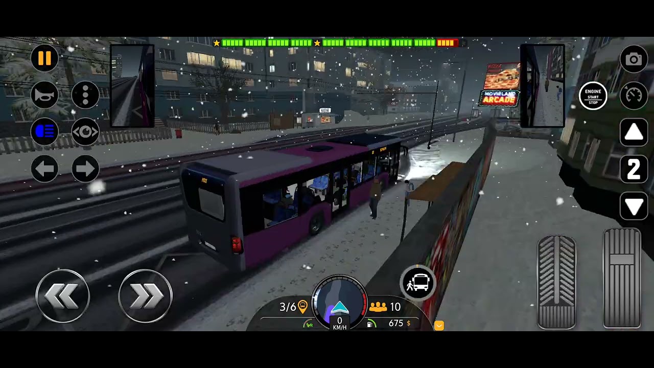 Bus simulator : EVO Sankt Petersburg Route 4