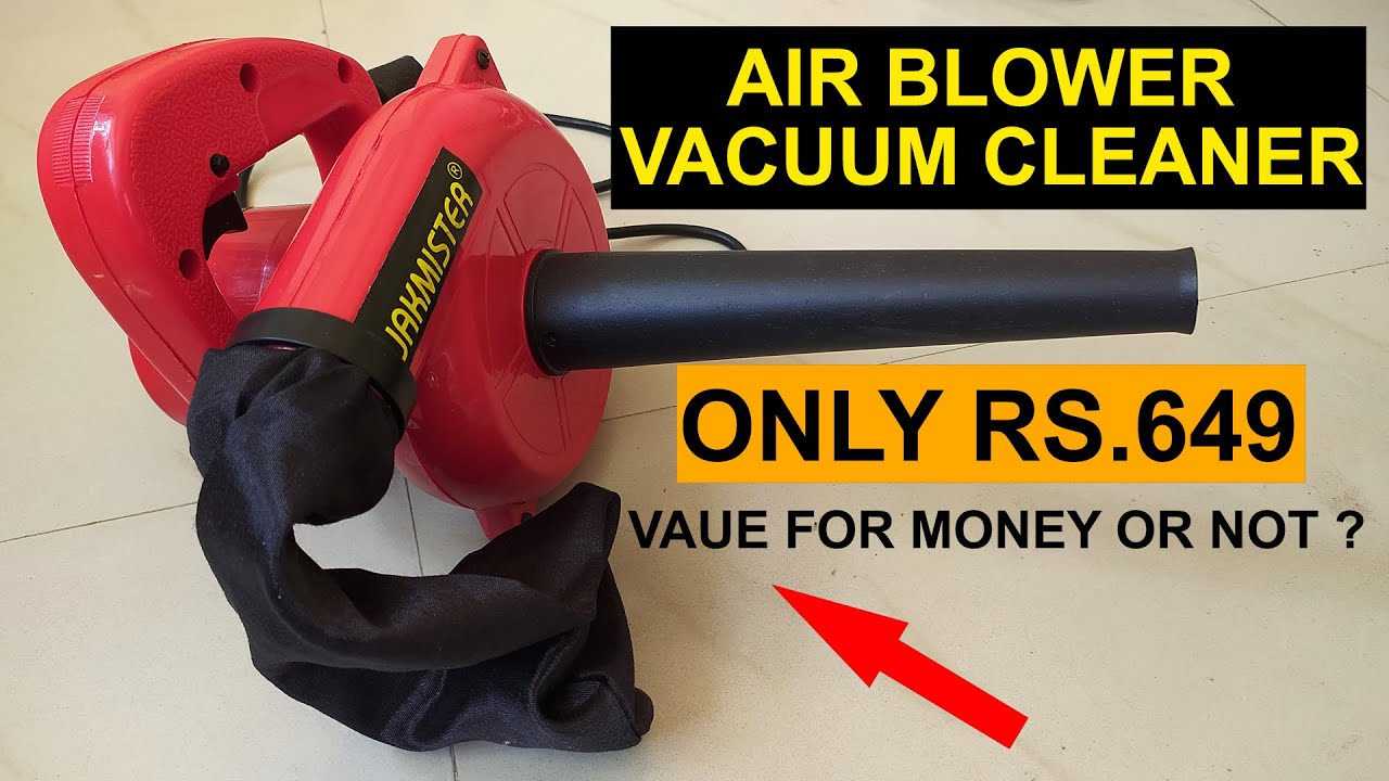 Jakmister Air Blower Cum Vacuum Cleaner 600W Full Review In Hindi
