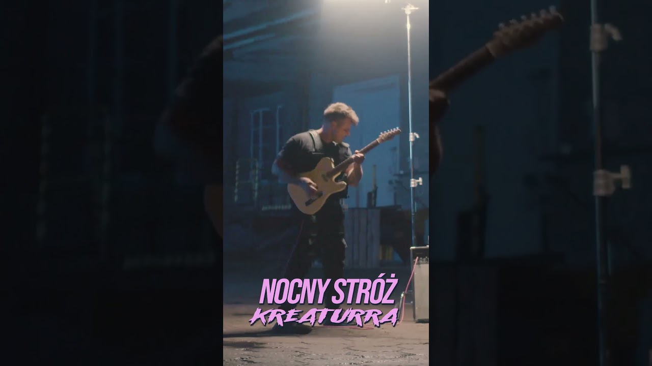 Gitara, na której nagrałem "Nocnego stróża"