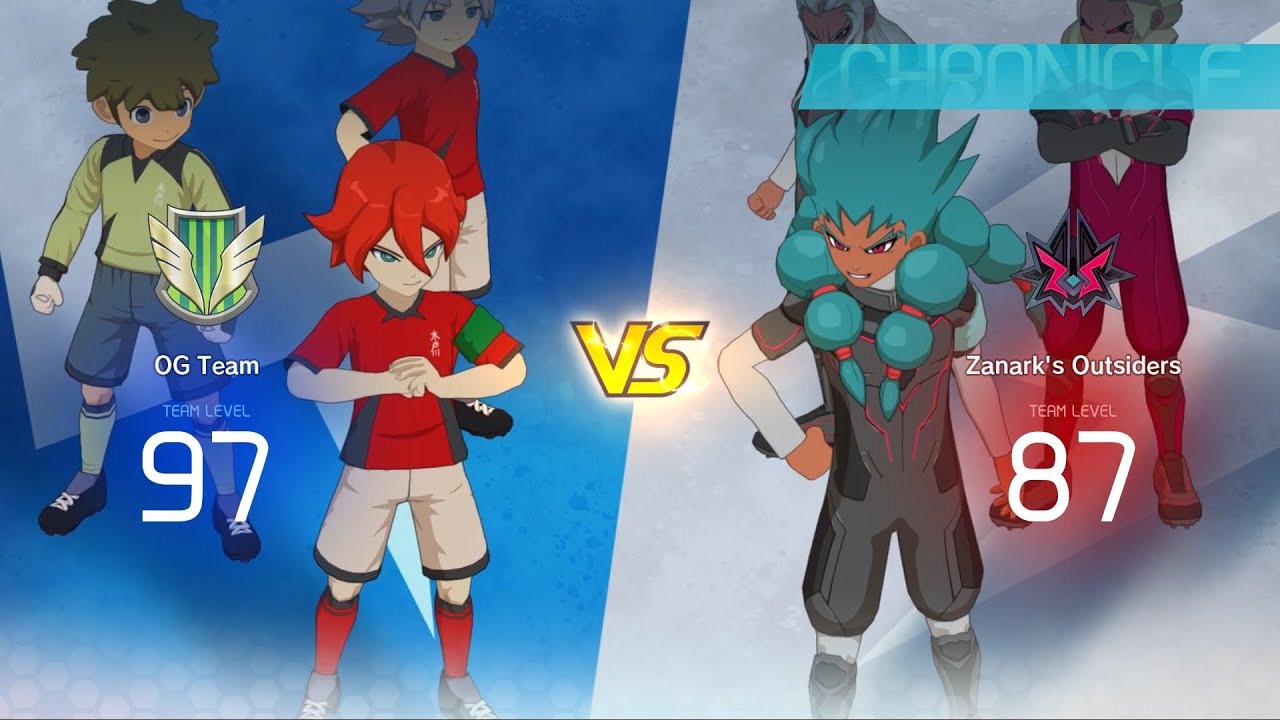 Chronicle Team vs Zanark's Outsiders | Chronicle Mode #91 | Inazuma Eleven Victory Road