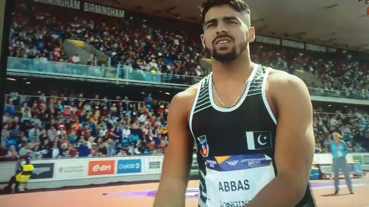 Men 200m Shajjar Abbas🇵🇰 Birmingham 2022 4 August 2022