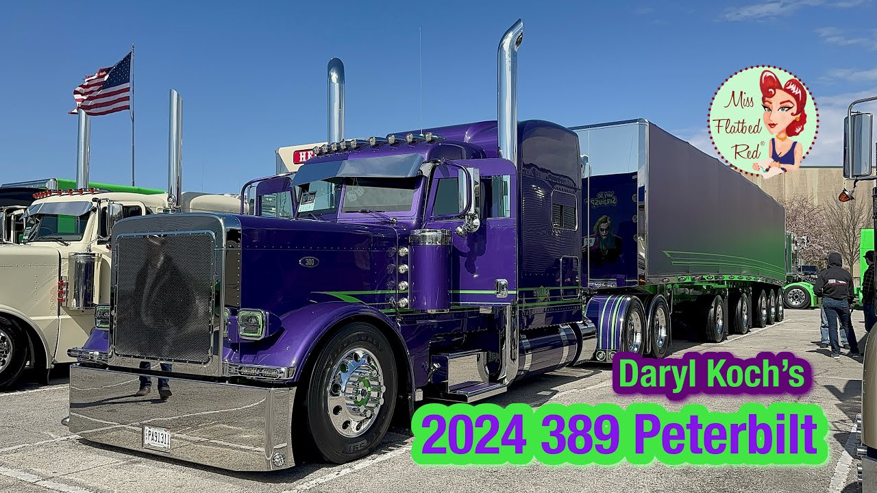 Why So Serious? Daryl Koch’s 2024 Peterbilt 389 Skillex Inc