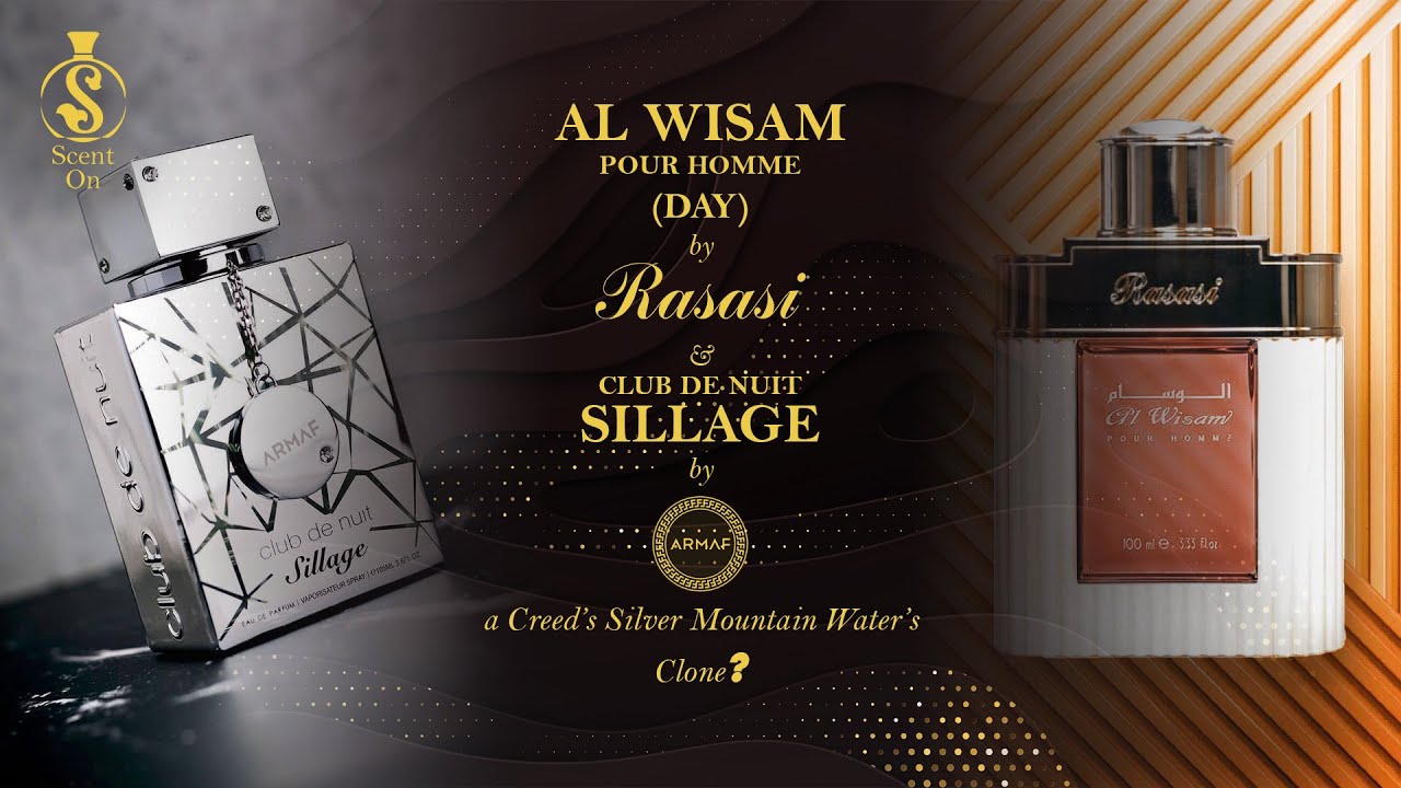 Club De Nuit SILLAGE ARMAF | AL WISAM Day RASASI | Stag ESTIARA | Reincarnation Chris Adams