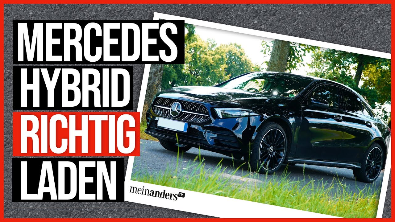2020 Mercedes Hybrid richtig laden. I 4k