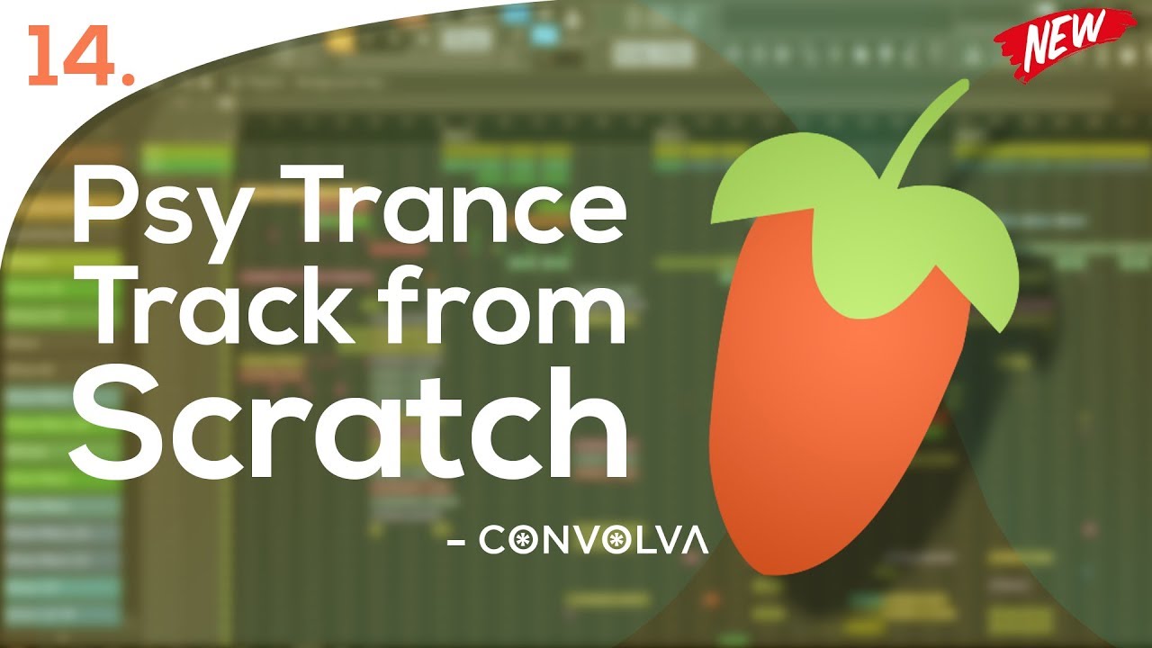 Psy Trance Full Track from scratch in FL Studio - [Video 14]