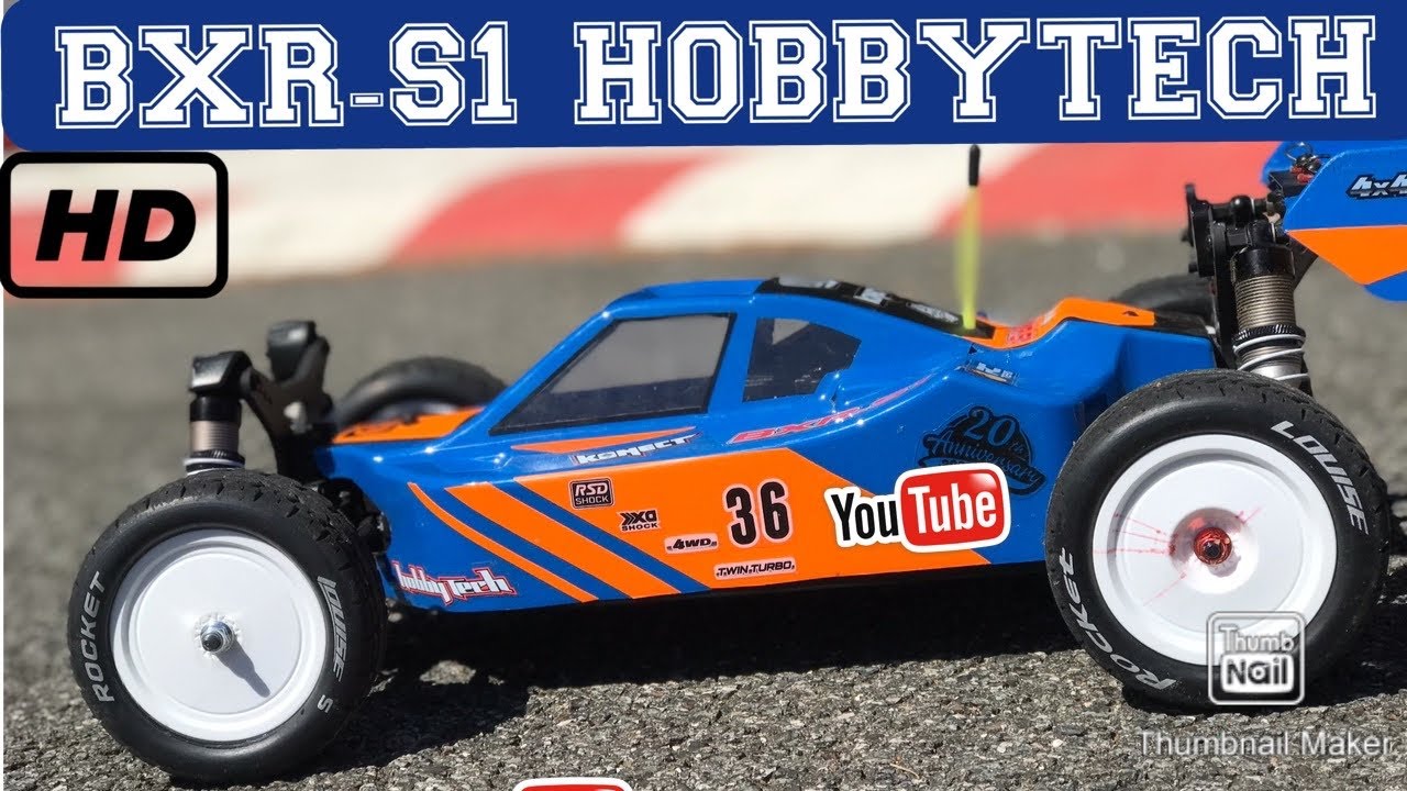 ✅ BXR-S1 HOBBYTECH BUGGY 1/10 - COMBO KONECT 50 Amp MOTEUR 4600 kv