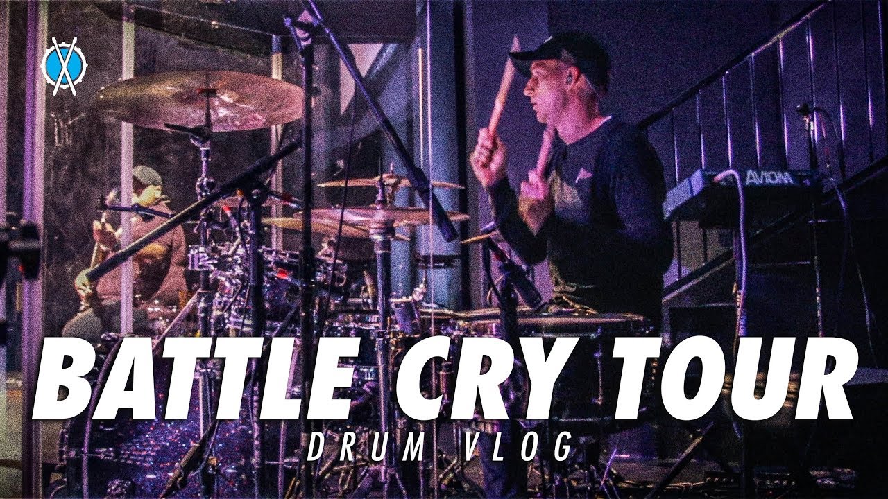 Battle Cry Tour!! // Drum Vlog