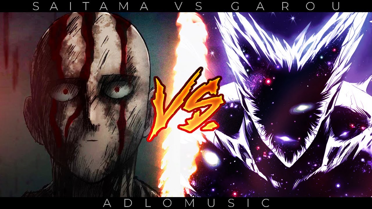 SAITAMA VS. GAROU COSMICO RAP | One punch Man | 2022 | AdloMusic
